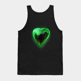 Green Heart Tank Top